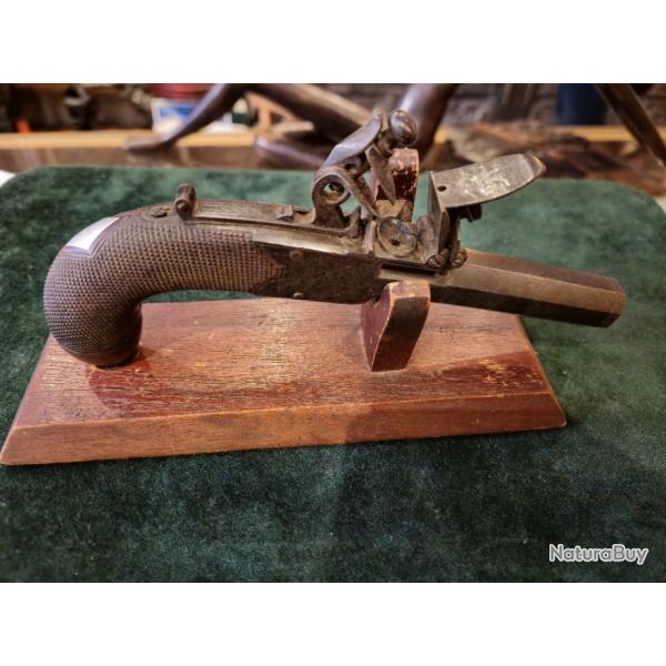 Rare pistolet � Silex XVIII - finitions de Lord - en parfait �tat de fonctionnement