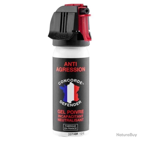 A�rosol gel poivre Concorde defender Anti-agression 25 ml / Par 1 - 50 ml / Par 1