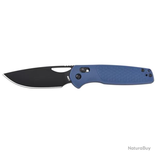 Couteau CJRB Acacia Blue Lame Acier AR-RPM9 Black Manche FRN Crossbar Lock IKBS Clip J1952BBU