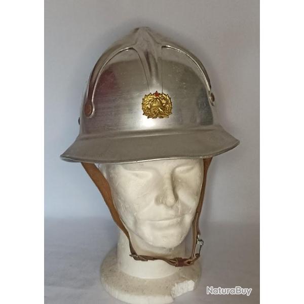 Casque de Sapeur Pompier Ex-Yougoslavie vintage