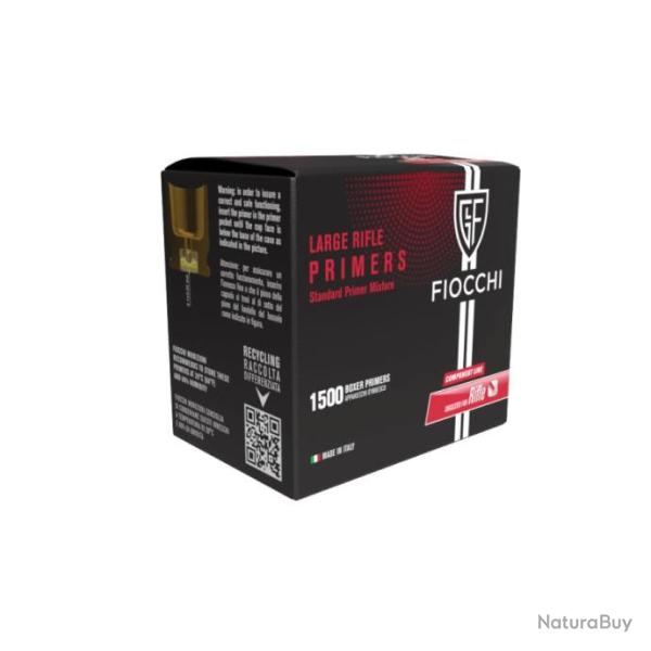 FIOCCHI - 1500 Amorces Large Rifle - FI980551