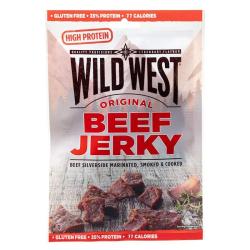 Viande s&eacute;ch&eacute;e de boeuf Wild West Original Beef Jerky 25g