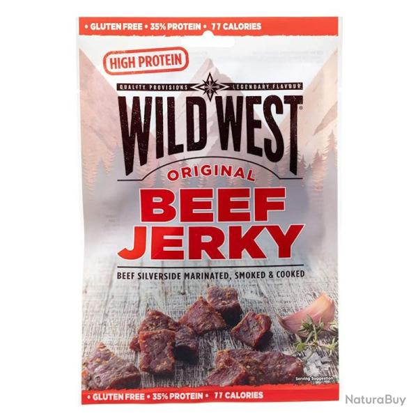Viande s�ch�e de boeuf Wild West Original Beef Jerky 25g