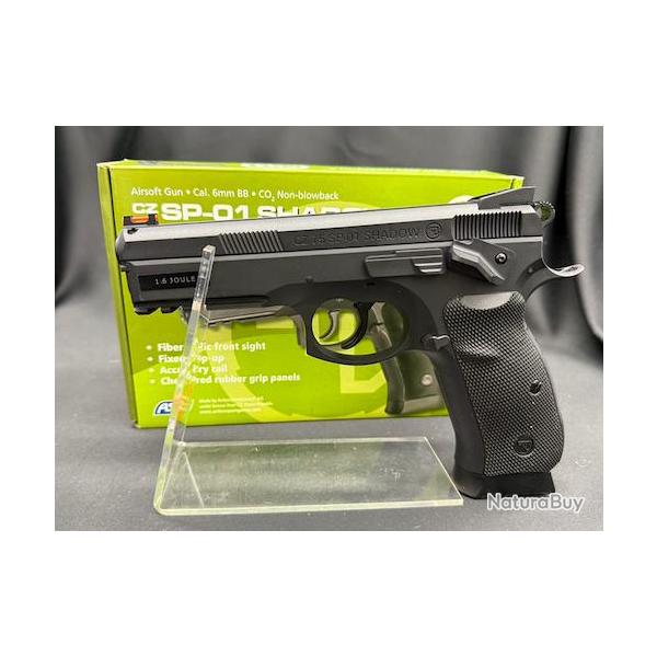 PISTOLET 6MM CZ SP01 SHADOW CO2