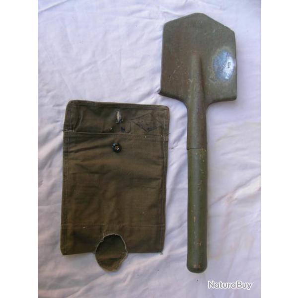 WW2 RUSSIE PELLE MILITAIRE RUSSE DAT� 1944 ET SON �TUI PORTE PELLE AVEC MARQUAGES 39-45