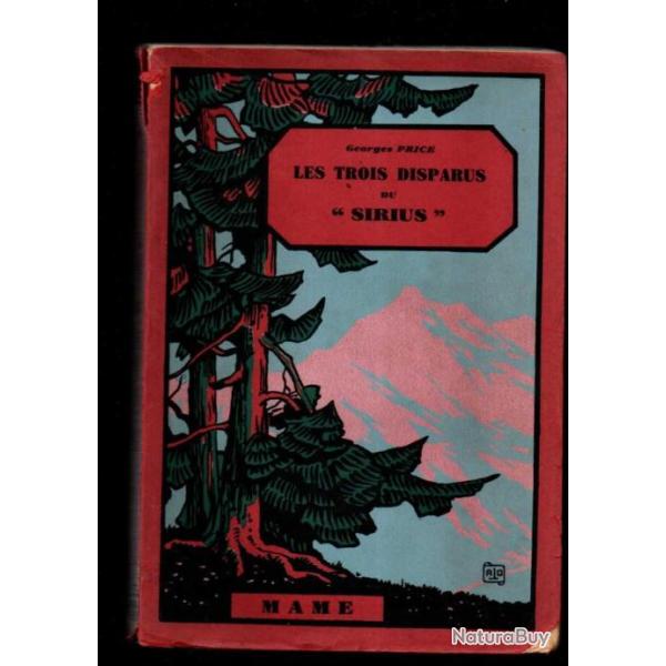 les trois disparus du sirius de george price roman de mer fin XIXe d�but XXe