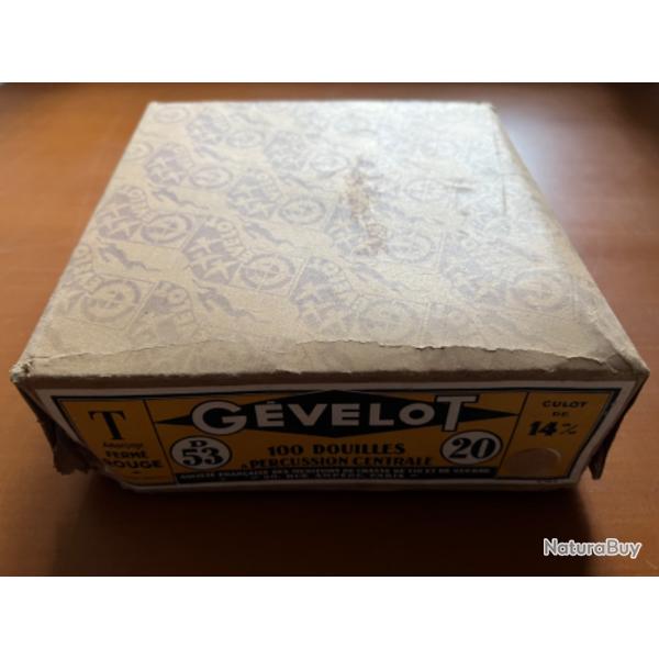 Bo�te de 100 douilles de calibre 20 GEVELOT (2)