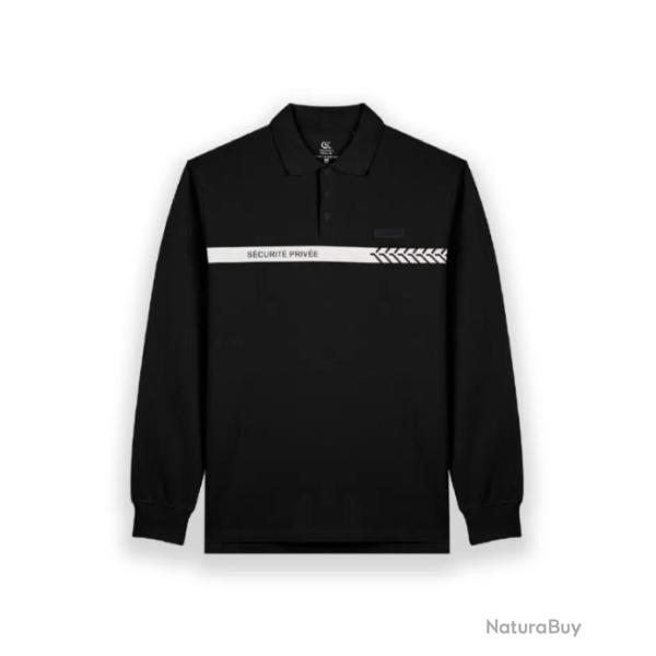 Polo manches longues HV S�curit� Priv�e GK SAFETEK