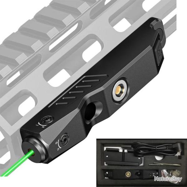 Pointeur laser vert charge magn�tique picatinny m-lok