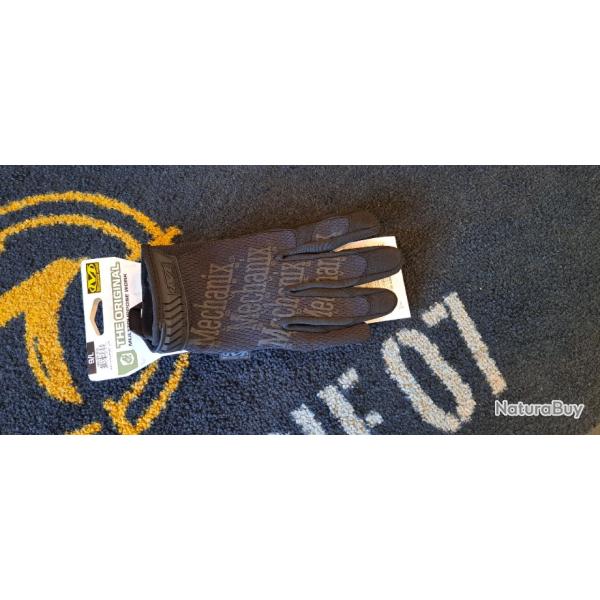 Gants mechanix original - Noir - Taille S � XL