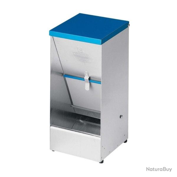 Mangeoire � tr�mie en t�le galvanis� 27L pour chiens COPELE