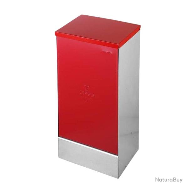 Mangeoire � tr�mie CAN en t�le galvanis� 27L pour chiens COPELE