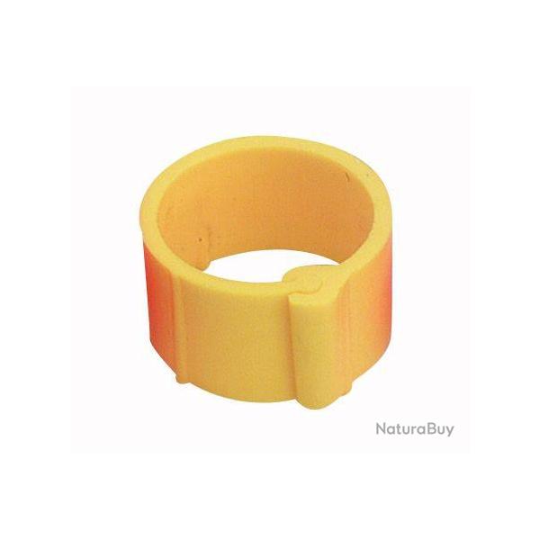 25 Bagues � clips � 12 mm Jaune