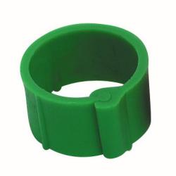 Bague verte &agrave; clips 12 mm par 100