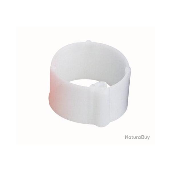 Bague blanche � clips 20 mm par 50