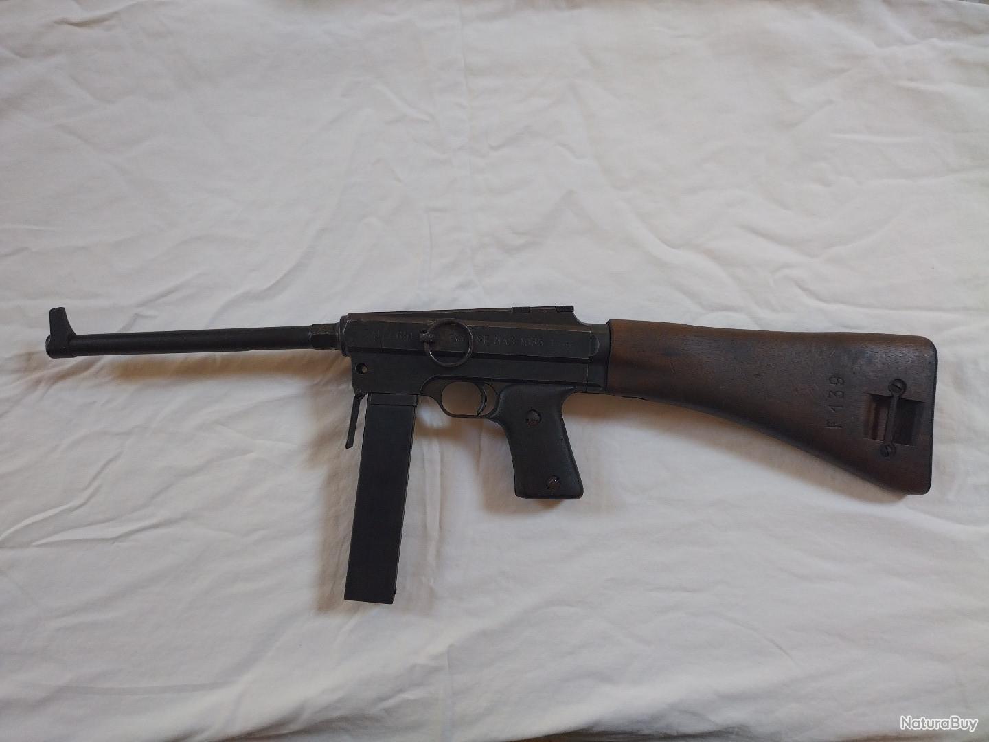 Pistolet mitrailleur pm 1935 - Fusils mitrailleurs et pistolets ...