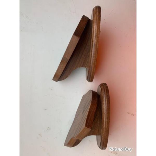 Paire D'ECUSSONS PORTE-TROPHEE (Chamois - Isard)