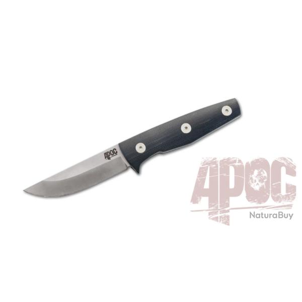 Couteau APOC Wallace Small Puukko Lame Acier D2 Manche G10 �tui Kydex DRK40051