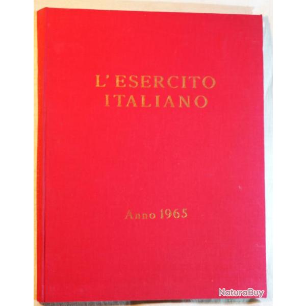 Livre L'Esercito Italiano - Anno 1965 SDB25LIV027  Au sujet de l'arme italienne d'aprs guerre