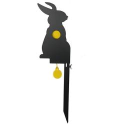 Cible portable lapin avec r&eacute;initialisation