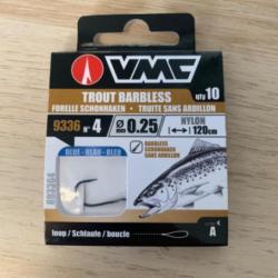 Hame&ccedil;ons mont&eacute;s VMC Trout Barbless 9336 n4
