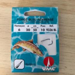 Hameçons montés VMC Truite 9336 BL n6