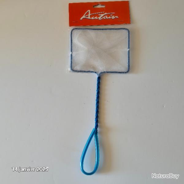 Epuisette aquarium, p�che, ou � vifs, largeur  ou pour les seaux � vifs