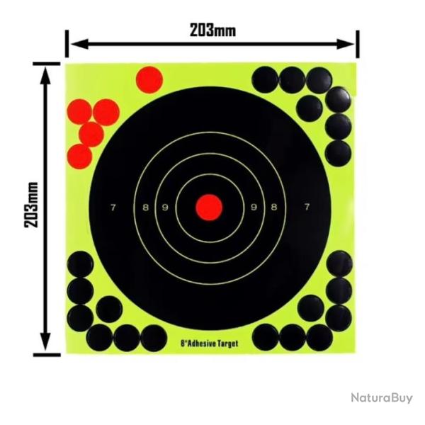 Cibles ractives par 10
