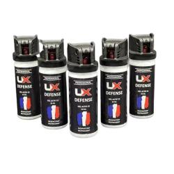 Umarex 5X Bombe gel CS UX 50ml avec avec clapet de s&eacute;curit&eacute;