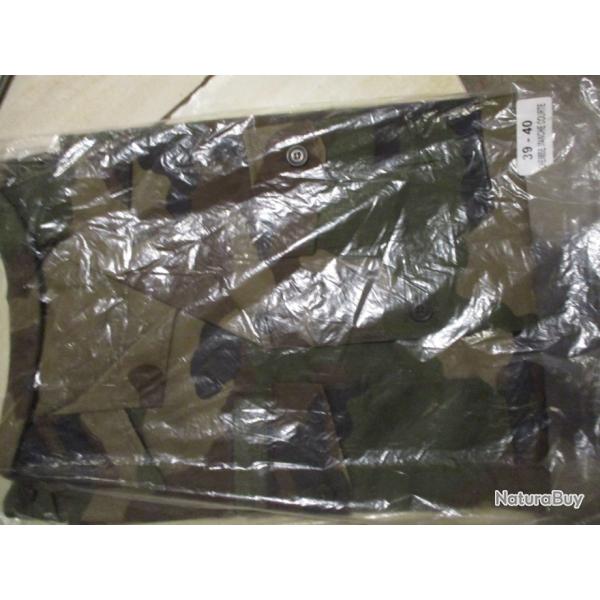 chemise manche courte arm�e fran�aise  39-40