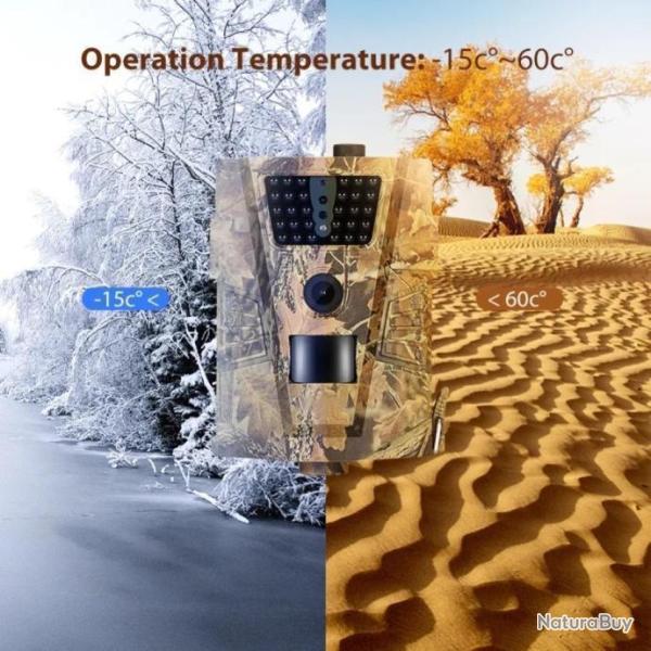 4X CAM�RAS DE CHASSE CAMOUFLAGE - D�TECTEUR DE MOUVEMENT PHOTOS/VID�OS - GROSSE PROMO. A