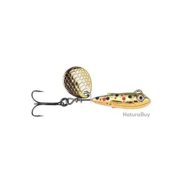 LARVA MICRO TAILSPIN 3.5CM 6GR Brown trout