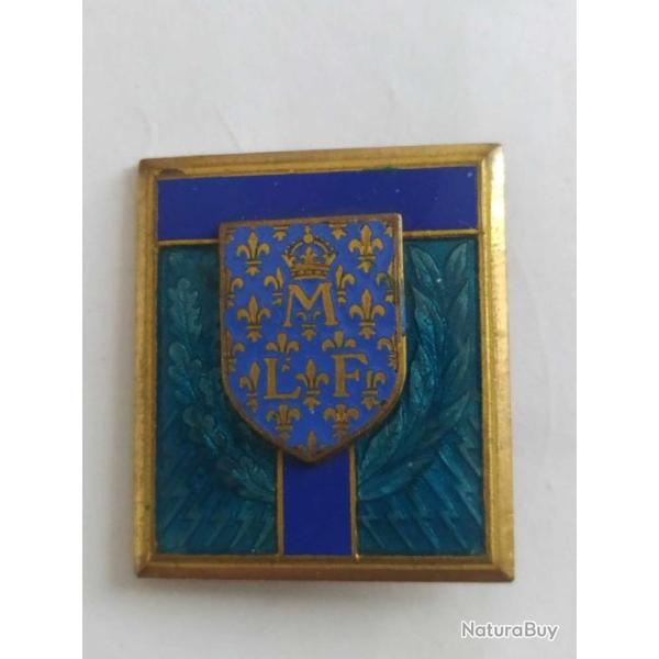 INSIGNE ECOLE DE TRANSMISSION DE MONTARGIS DRAGOS PARIS NICE INDOCHINE ALGERIE