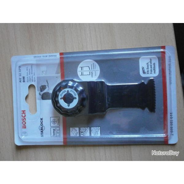 Lame pour outil multifonction BOSCH BIM AIZ 32 AB Bois neuve sous embal
