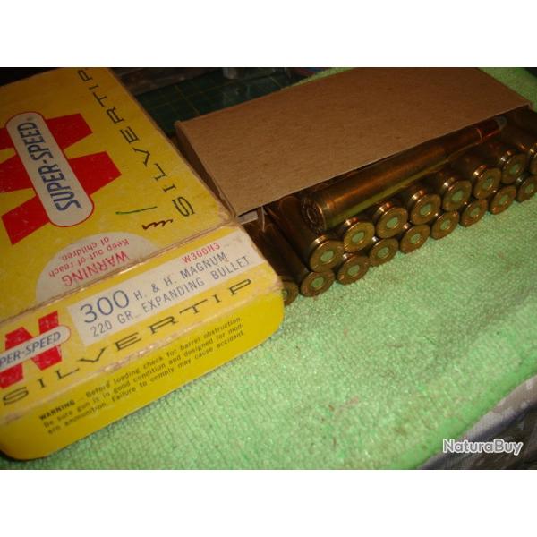 BOITE DE 300 H&H MAGNUM WINCHESTER