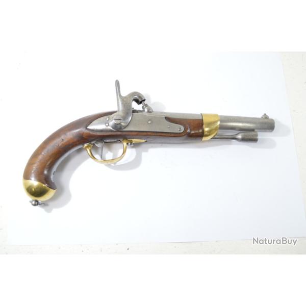Pistolet � poudre noire 1822 T BIS cavalerie. 1847 - 1874. Guerre Franco-Prussienne 1870.