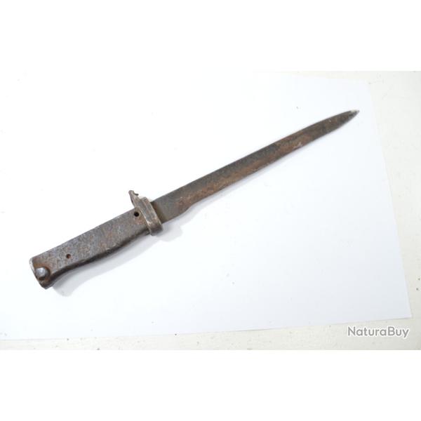 Baionnette Allemande Ersatz Premire Guerre Mondiale. WW1. Mauvais tat. Vestige de 1914 1918