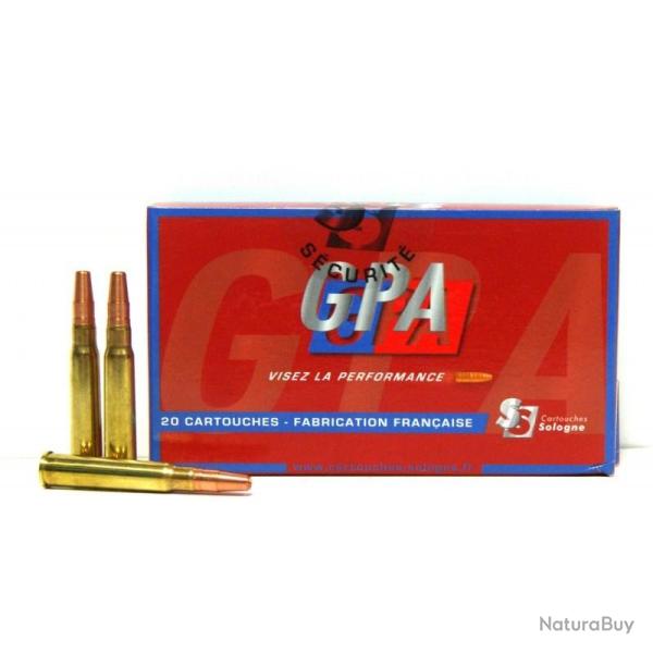 Munitions SOLOGNE calibre 7x64 GPA 150gr - 9.7g x20