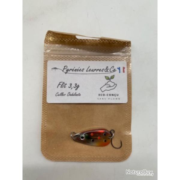 cuillere ondulante Pyr�n�es Leurres Flit 3,3g fario