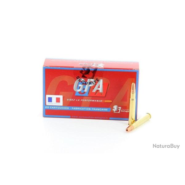 Munitions SOLOGNE calibre 338 Win Mag 213gr - 13.8g x20