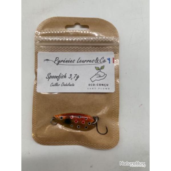 cuillere ondulante Pyr�n�es Leurres Spoonfish 3,7g fario