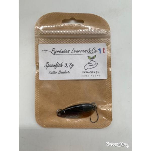 cuillere ondulante Pyr�n�es Leurres Spoonfish 3,7g noir