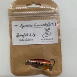 cuillere ondulante Pyr&eacute;n&eacute;es Leurres Spoonfish 3,7g vairon