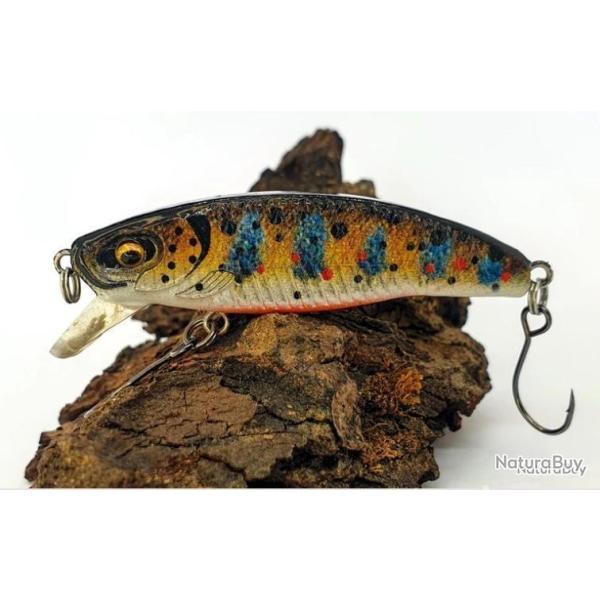 Leurre dur Pyr�n�es Leurres Sleepeur 50 4,8g fario v2