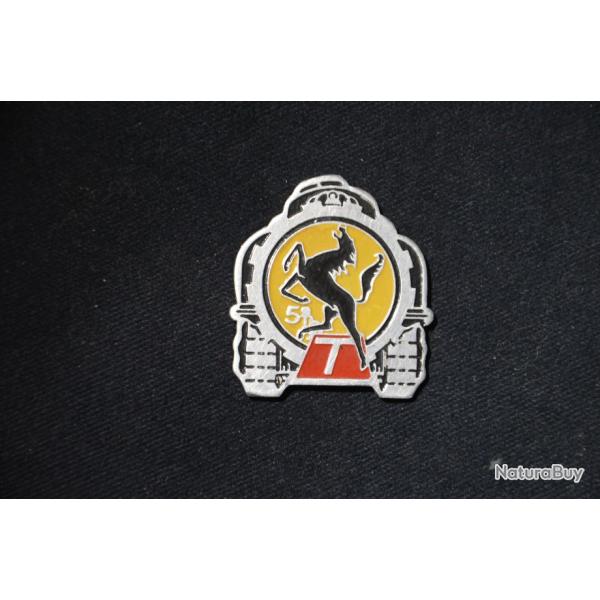 INSIGNE TRAIN DIVISIONNAIRE 5� DIVISION BLINDEE-LIBERATION-ALLEMAGNE-1943/1945