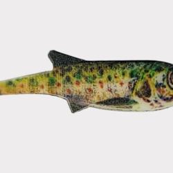 Leurre souple Pyrénées Leurres Le redoutable V3 universel 5cm fario