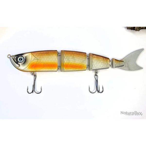 Leurre dur Pyr�n�es Leurres CarnaSwim 190 43g marron