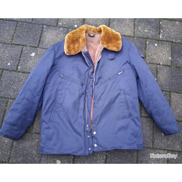 Veste blouson d'hiver mythique d'aviateur sovietique URSS CCCP 1970-1980 taille L-XL