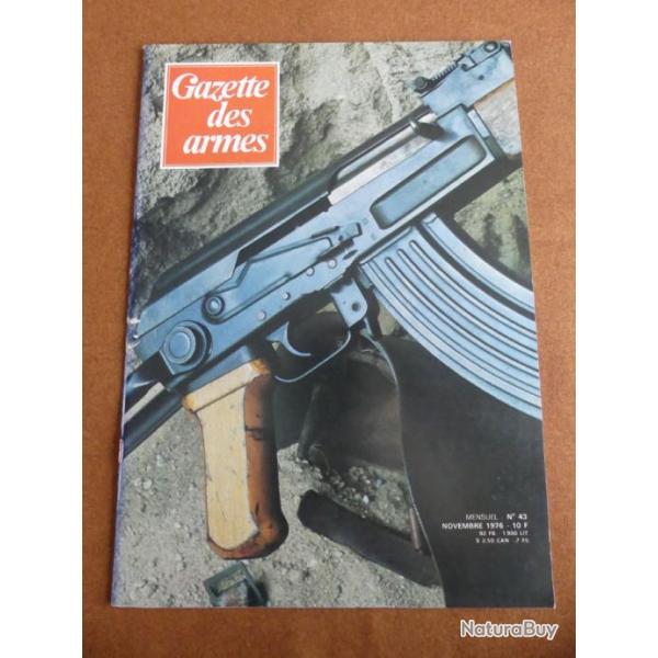 Gazette de armes num�ro 43 Novembre 1976