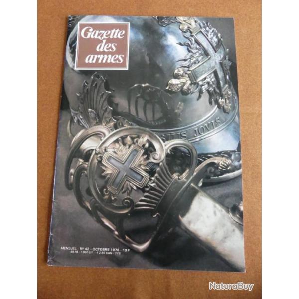 Gazette de armes num�ro 42 Octobre 1976